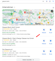 Netzbekannt GmbH Project - SEO & SEA voor glasdesign-berlin.de