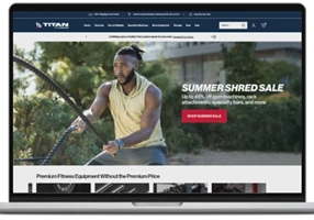 BrainSpate Project - Titan Fitness: Hoogwaardige Shopify Plus-winkel