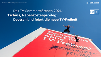 LHLK Agentur für Kommunikation GmbH Project - We vieren de nieuwe tv-vrijheid