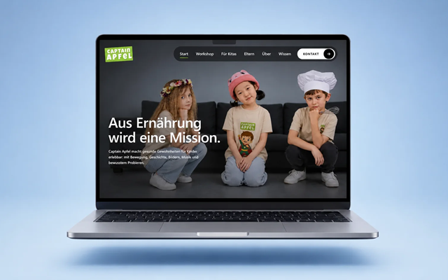 qilano Project - Captain Apfel: website, SEO en GEO