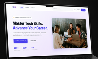 Syed Ahmer Shah Project - Novio, EdTech frontendplatform