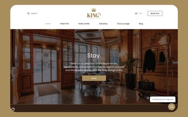 Panda Code Project - King's Hotels - premium hotelketen in München