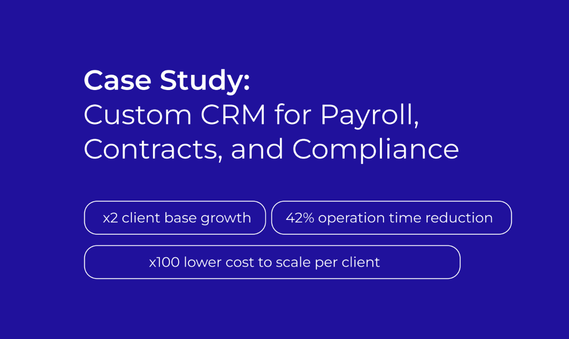 Atomic Actions Project - Aangepast CRM