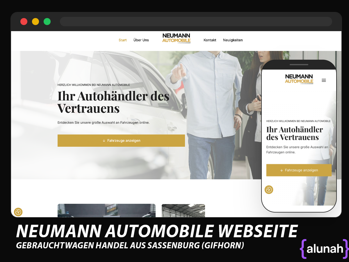 Alunah Project - SEO-website