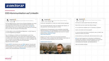 VOCATO public relations GmbH Project - (CEO-) communicatie