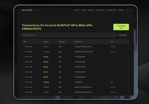 Open Banking API-integraties