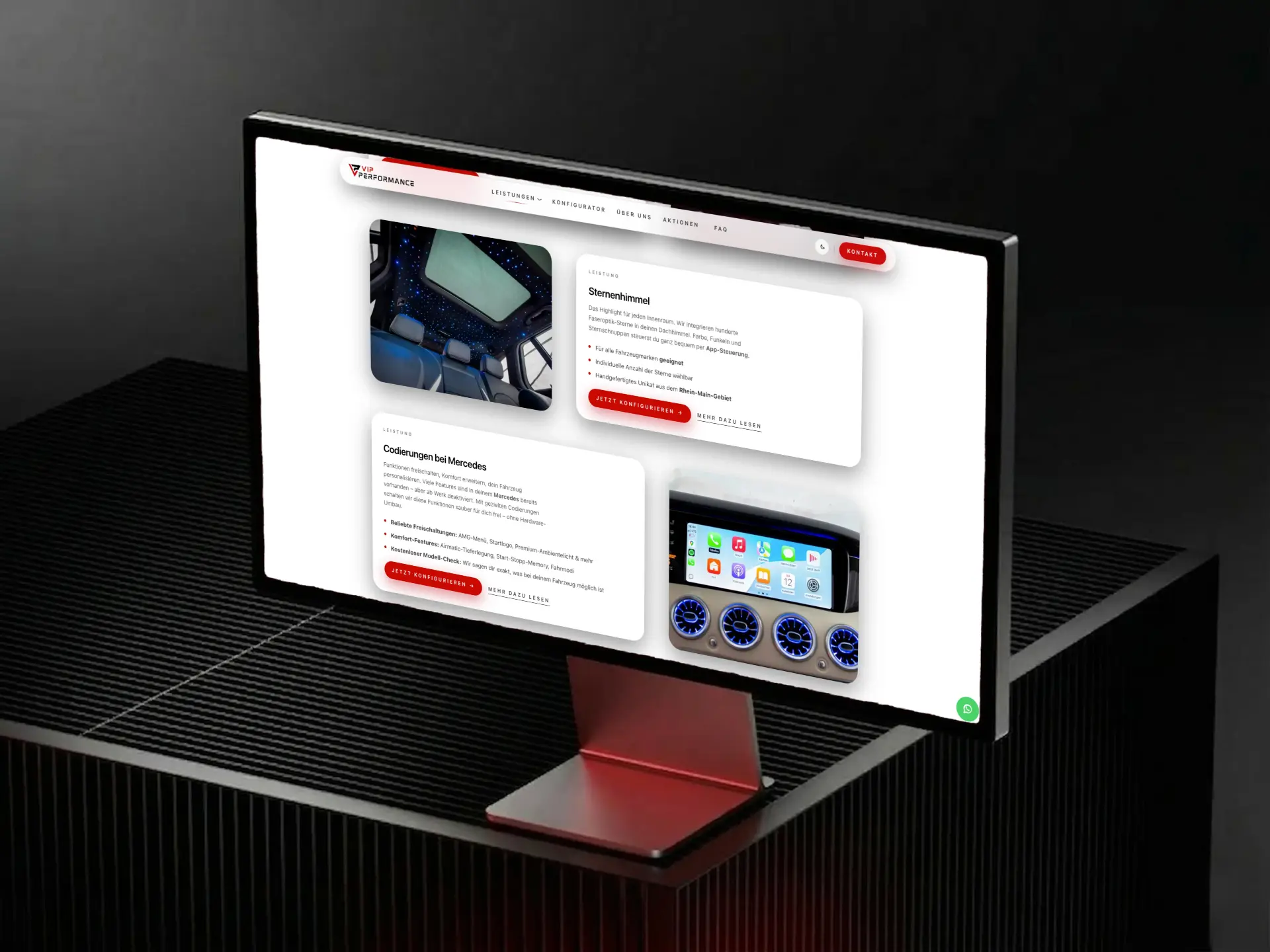 Blackwell Studio Project - Herontwerp van de website