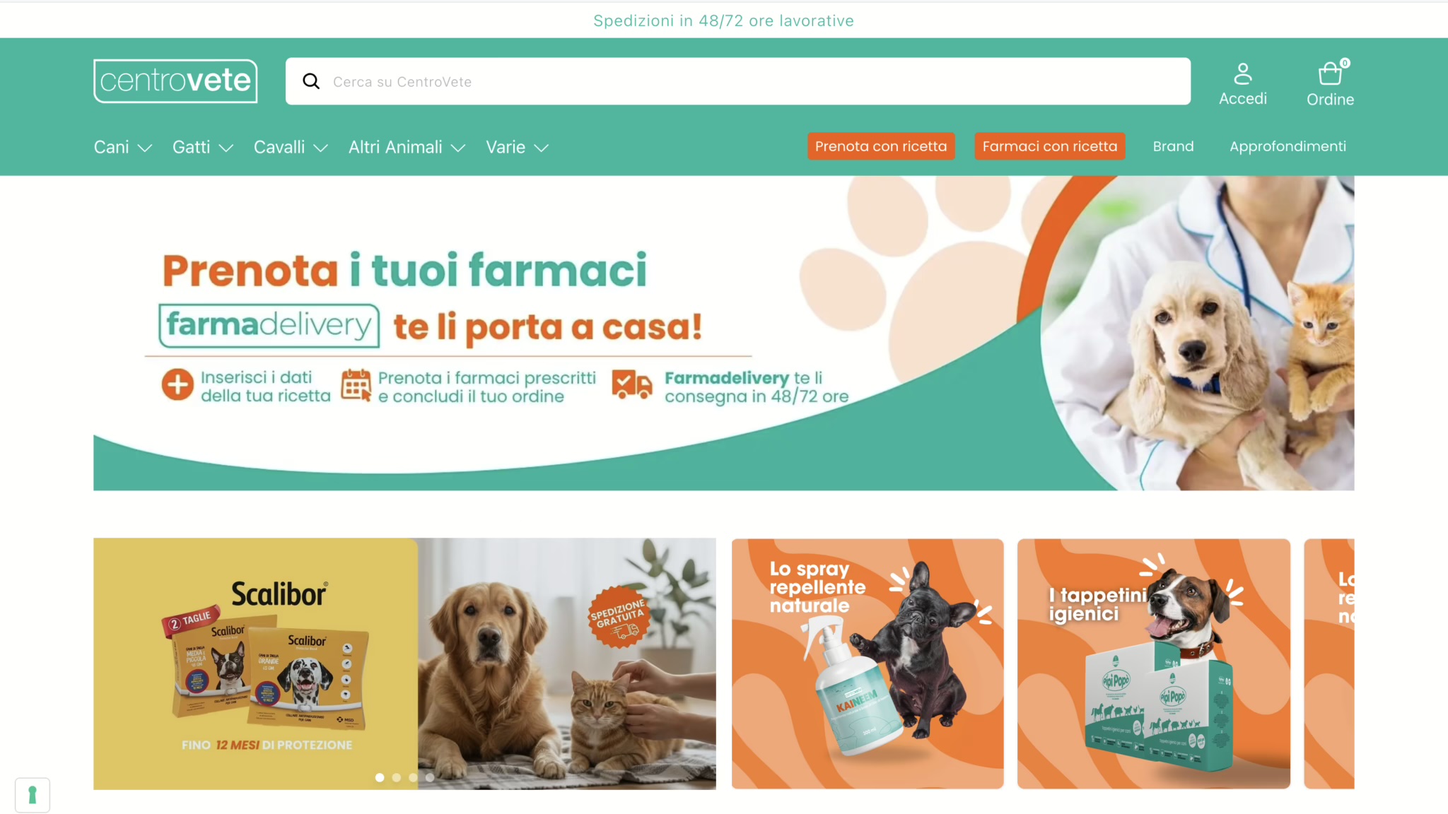 Studio Mate Web S.L. Project - CentroVete: webshop voor veterinaire producten