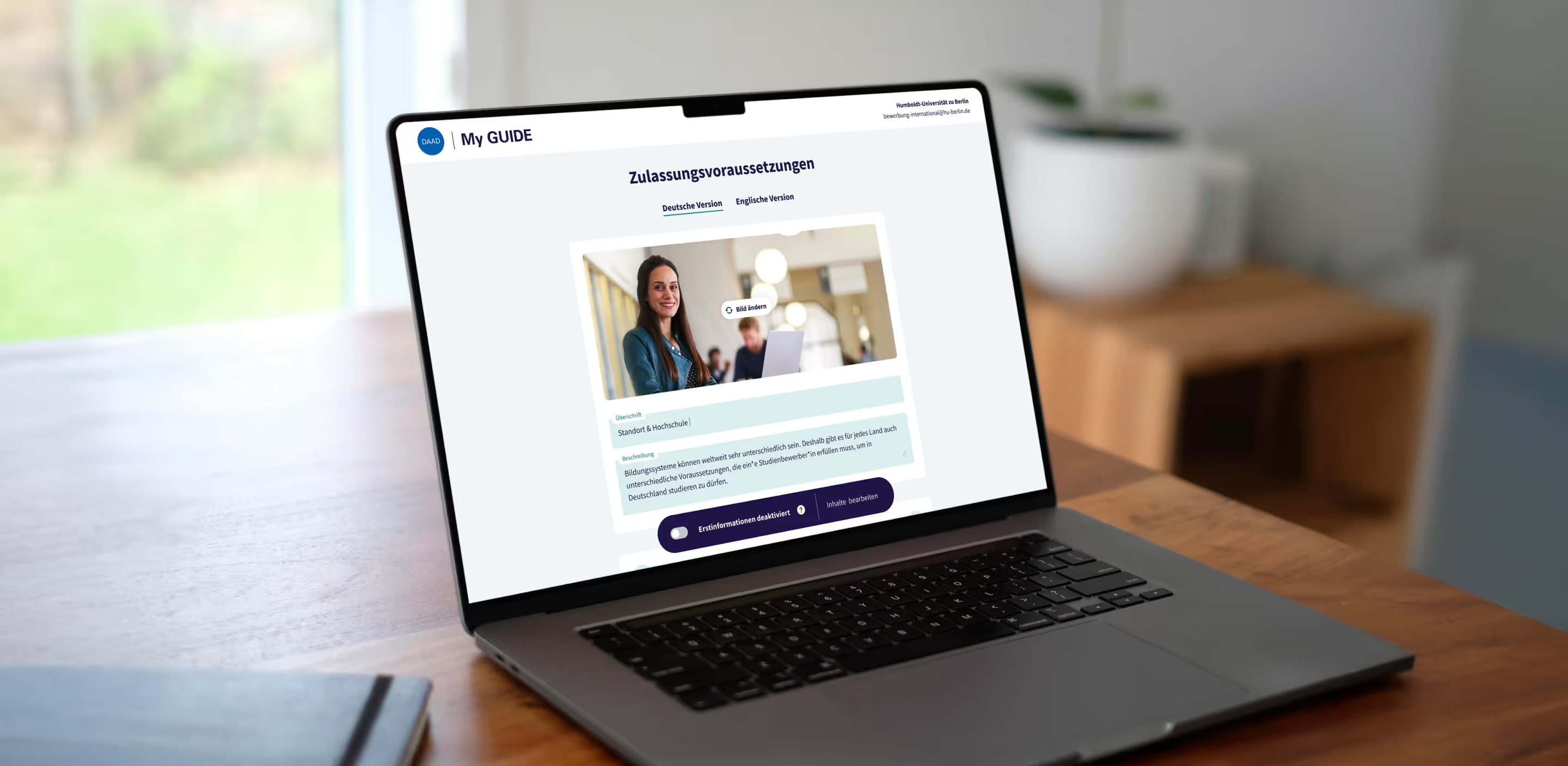 brightside Studio Project - DAAD | Geautomatiseerde AI-antwoorden voor het hoger onderwijs