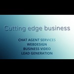 Cutting edge business Logo