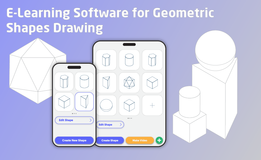 Chudovo OÜ Project - E-learningsoftware voor het tekenen van geometrische vormen