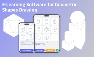 Chudovo OÜ Project - E-learningsoftware voor het tekenen van geometrische vormen