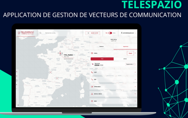 THE CODING MACHINE Project - TELESPAZIO: Applicatie voor het beheer van communicatievectoren