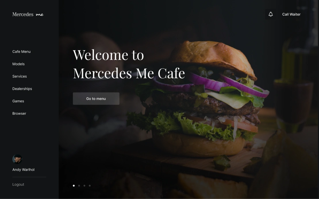 Andersen Germany GmbH Project - IT-oplossingen voor Mercedes-Benz Café