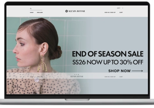 BrainSpate Project - Alexis Bittar: luxe sieraden-e-commerce op Shopify
