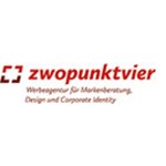 zwopunktvier GmbH | Werbeagentur für Markenberatung, Design & Corporate Identity Logo
