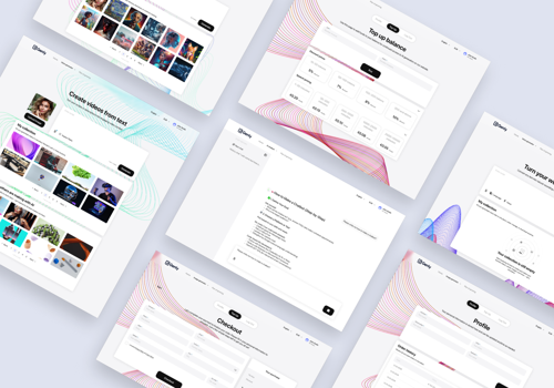 Nuvel studio Project - Website voor een AI-productsuite (SaaS)