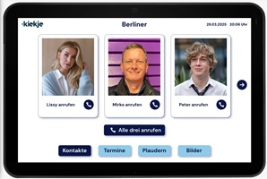 Elasticbrains Project - Kiekje - Digitale familietablet voor senioren