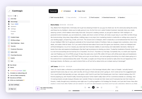Remote Reason Project - castmagic.io