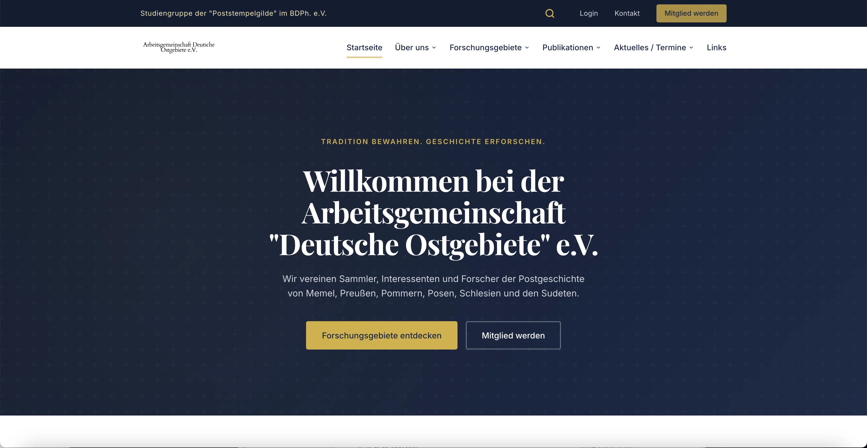 Kolbeck Digital Project - Website voor verenigingen met ledenportaal en AI-archief