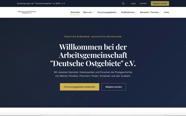 Kolbeck Digital Project - Website voor verenigingen met ledenportaal en AI-archief