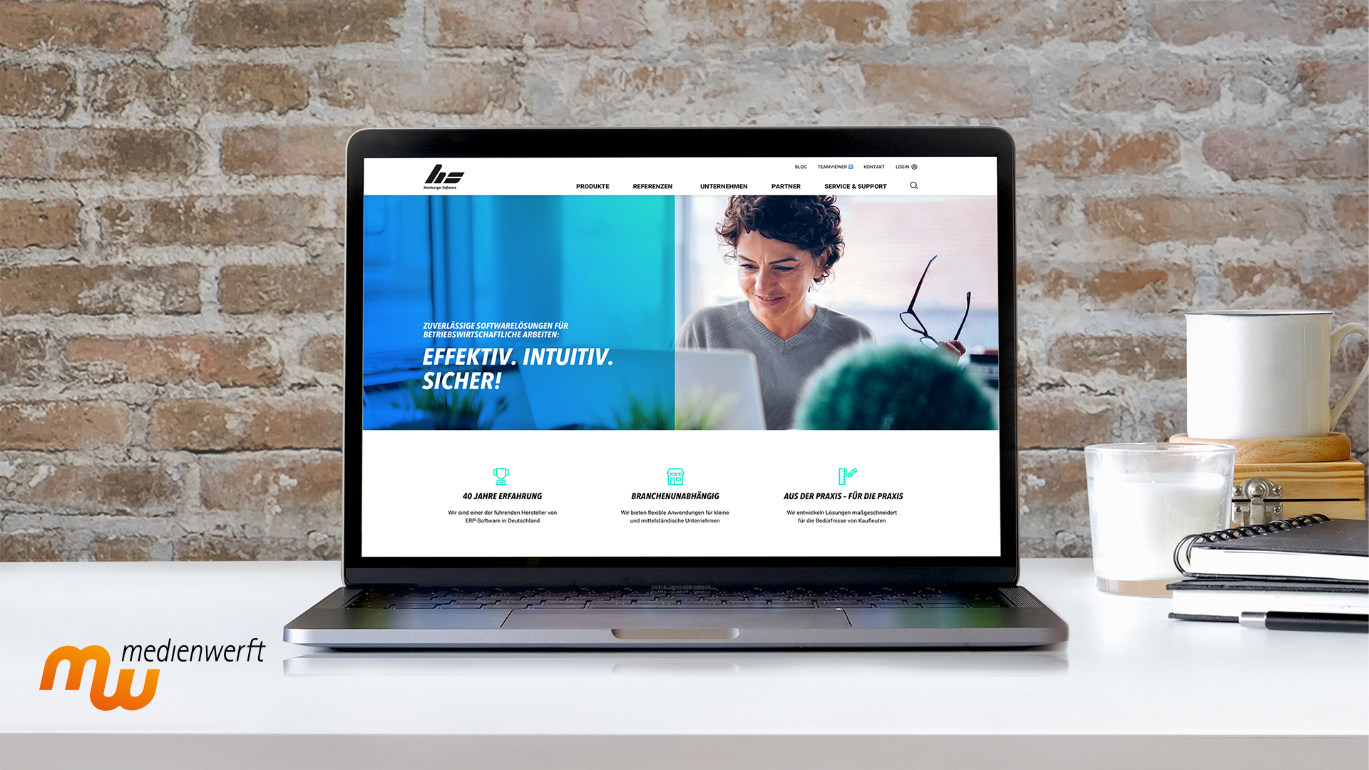 FIS-Gruppe (Medienwerft GmbH) Project - Herontwikkeling van huisstijl en website