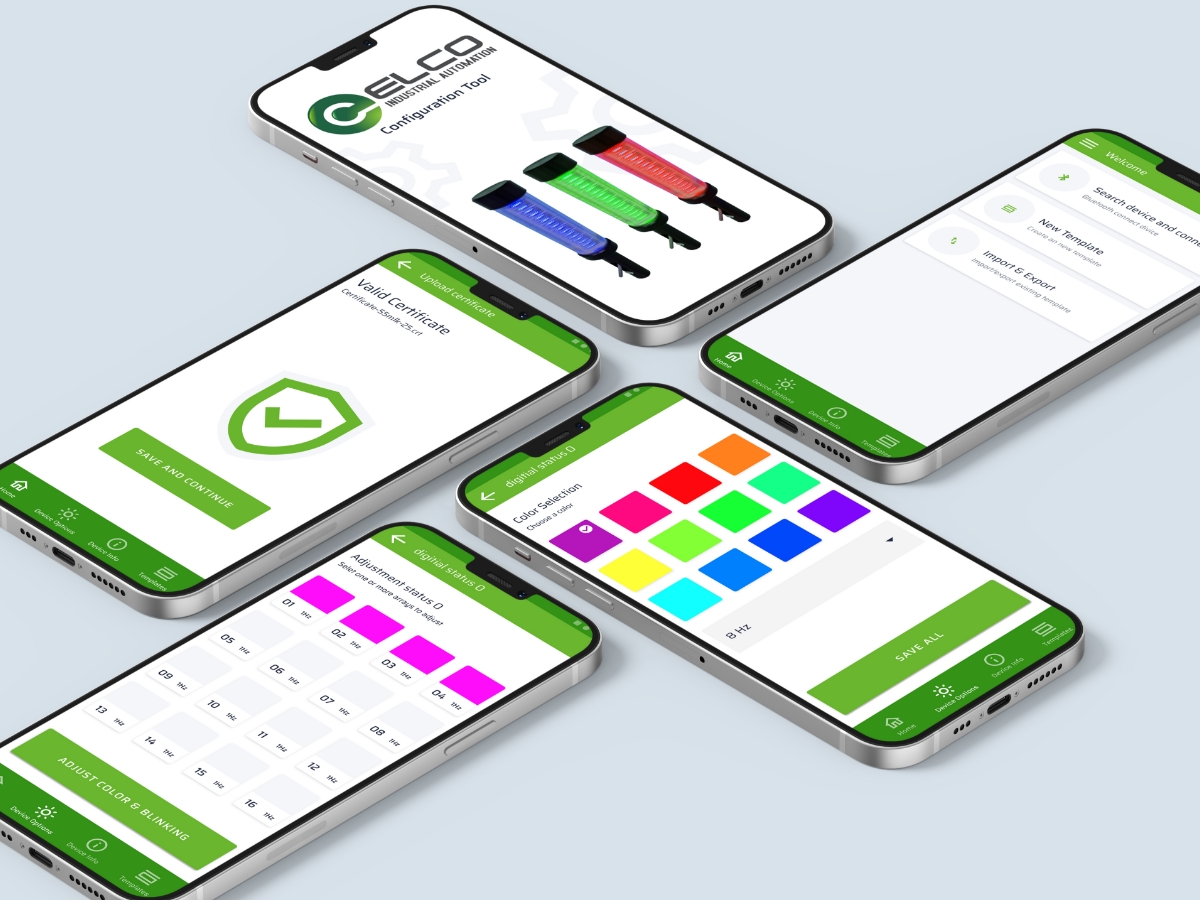 iseo Digitalagentur Project - ELCO Industrie Automation - App-ontwikkeling