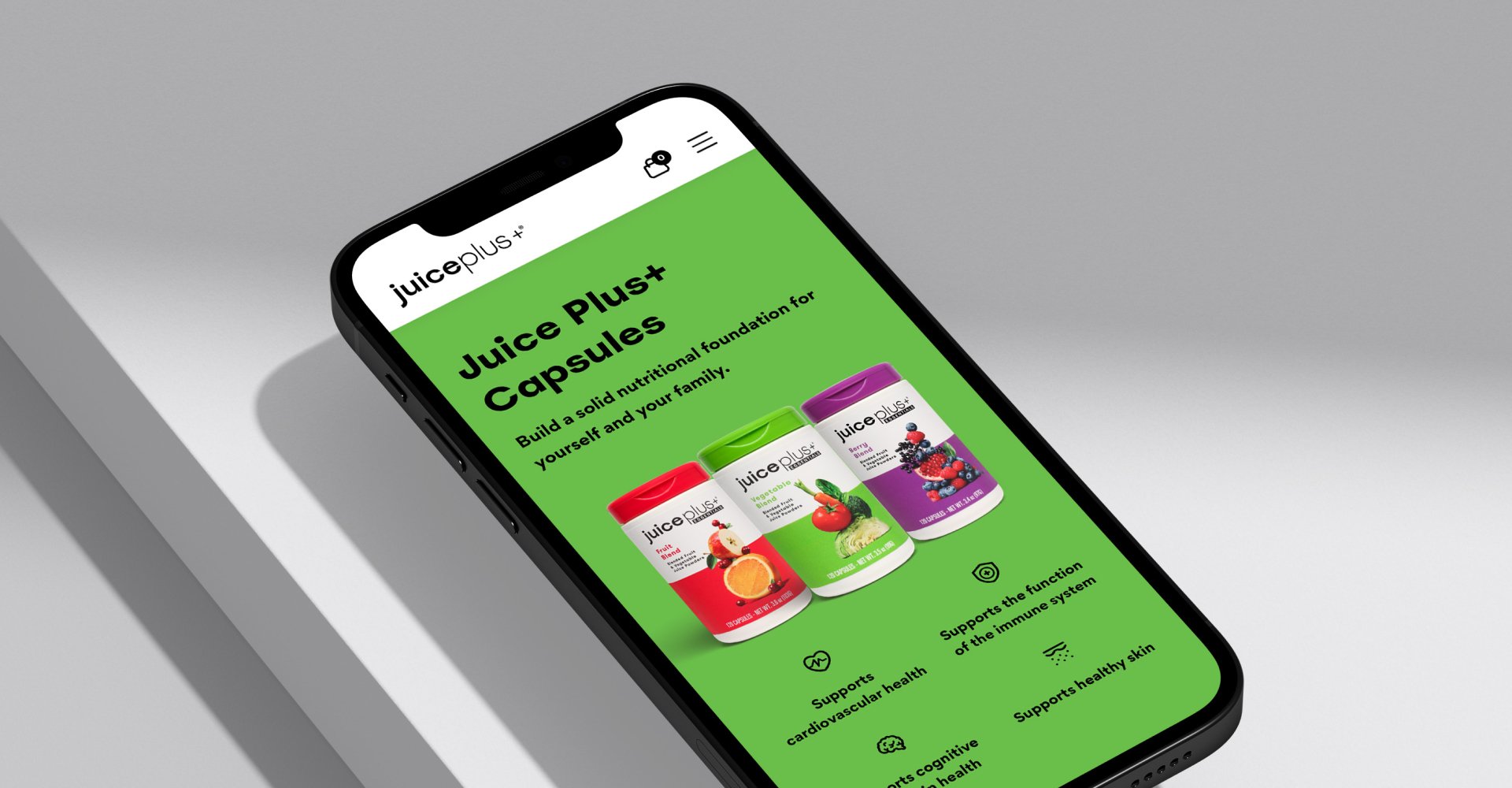 Vention Project - Juice Plus+: Modernisering van de softwarearchitectuur