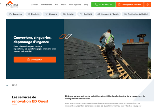 UpByWeb Project - SEO & SEA Ed Ouest